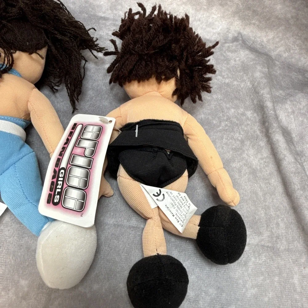 Spice Girls 1998 New Beanbags NWT Complete Set of 8